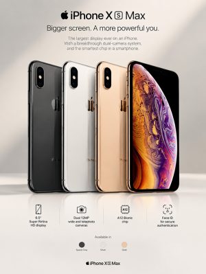 iPhone XS Max, A12 Bionic & IP68 Waterproof